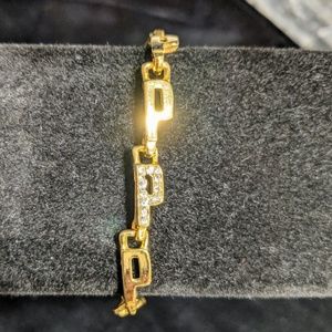 Letter "P" bracelet